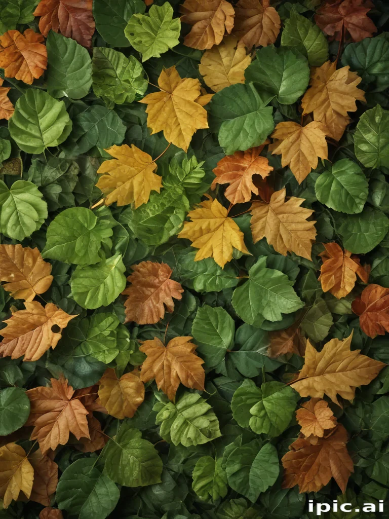background leaves
