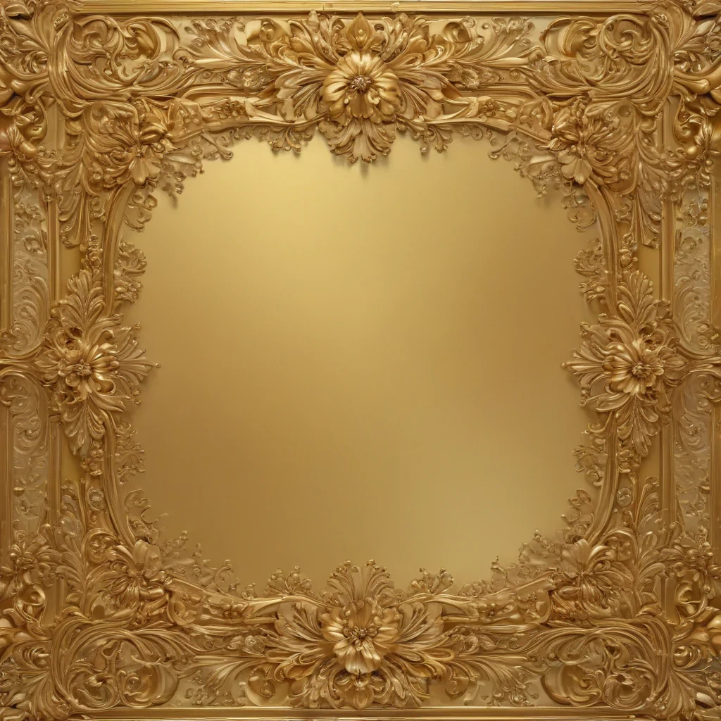 golden border