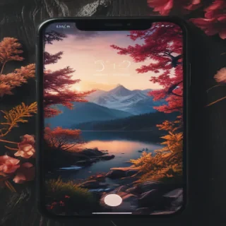 lockscreen aesthetic wallpaper iphone