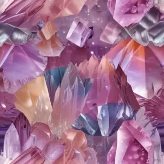 crystals background