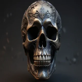 png skull