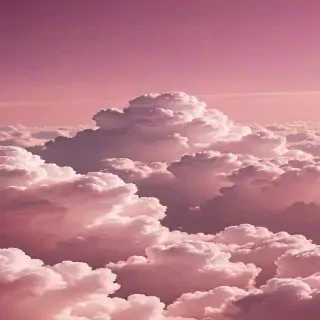 pink cloud background