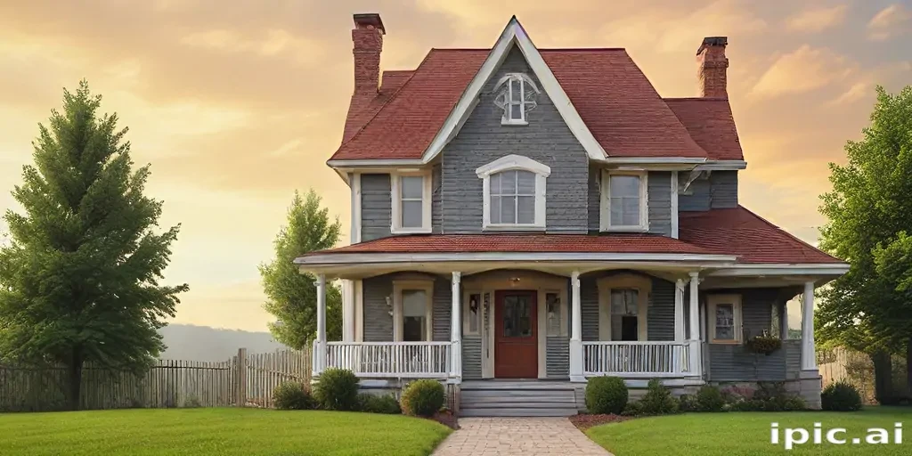 background of a house
