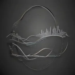 transparent line art