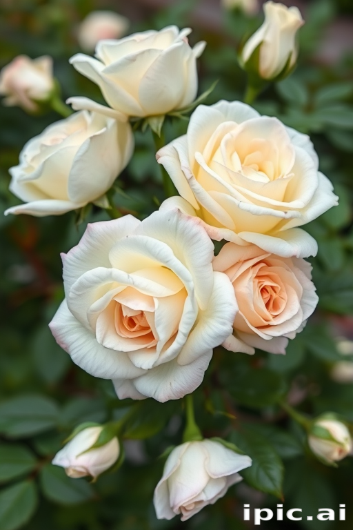 white roses png
