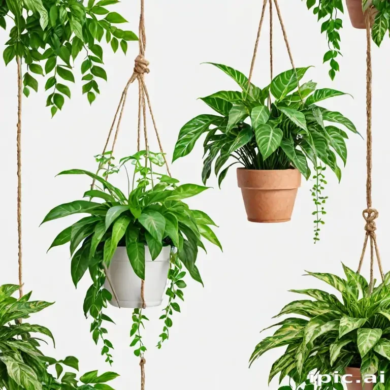 hanging plants png