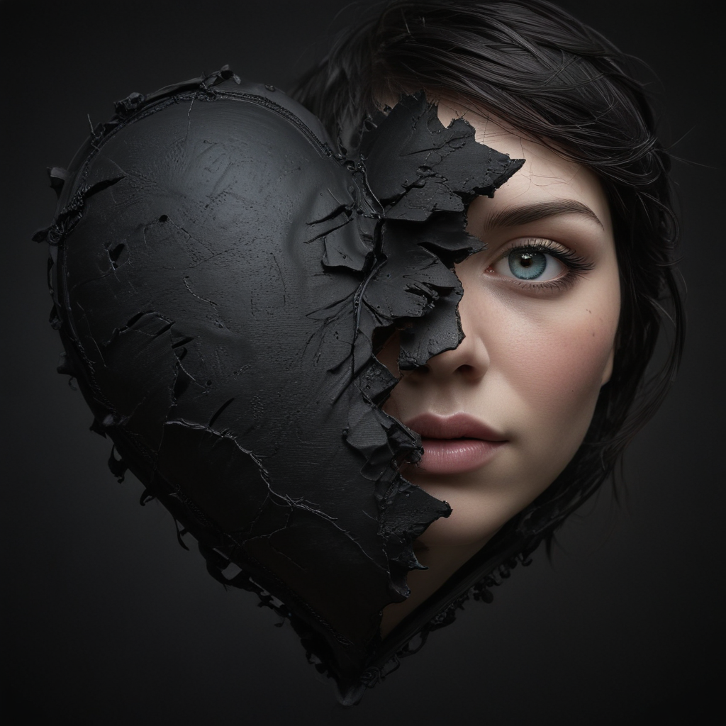 exploring-the-duality-of-beauty-and-pain-through-a-broken-heart