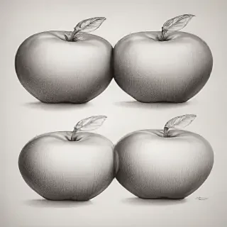 apple drawings