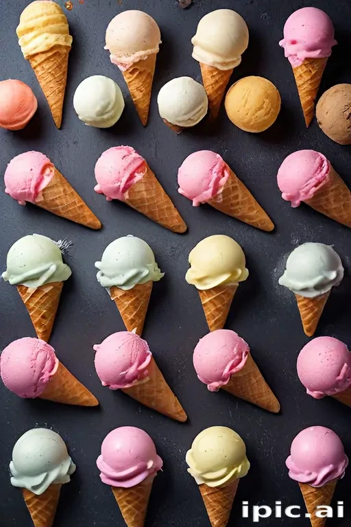 ice cream background