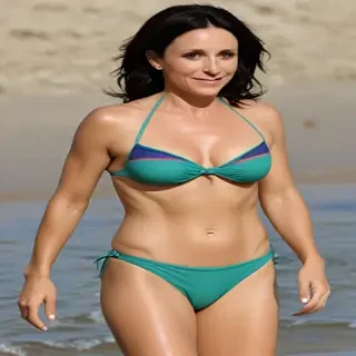 julia louis dreyfus bikini