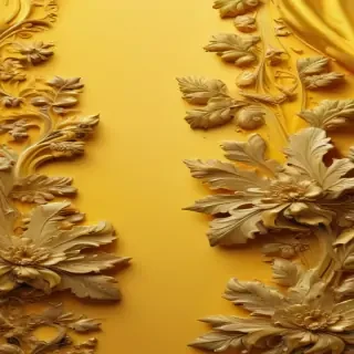 aesthetic yellow background