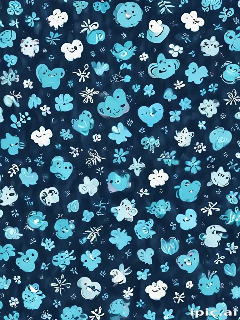 cute backgrounds blue
