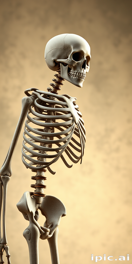 skeleton background