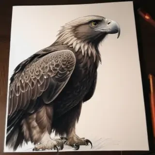 eagle drawing