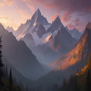 mountain silhouette
