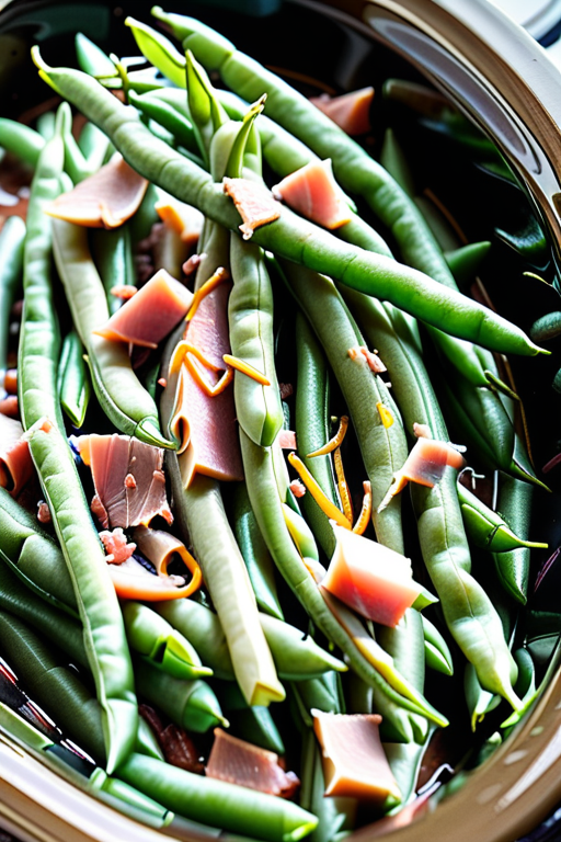 green beans with ham in crock pot