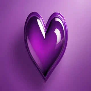 heart images purple