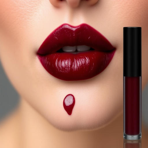 Alluring Wine Stain lip style offering a deep burgundy hue, staining effect, and long-lasting wear, ideal for achieving a sultry and sophisticated appearance