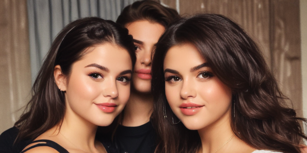 selena gomez with family