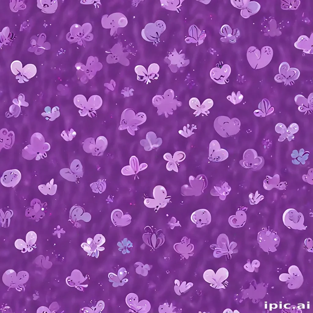 cute purple background