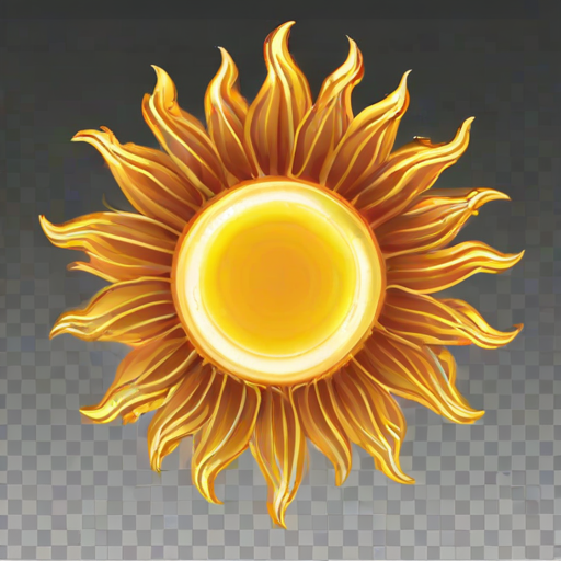 sun transparent background