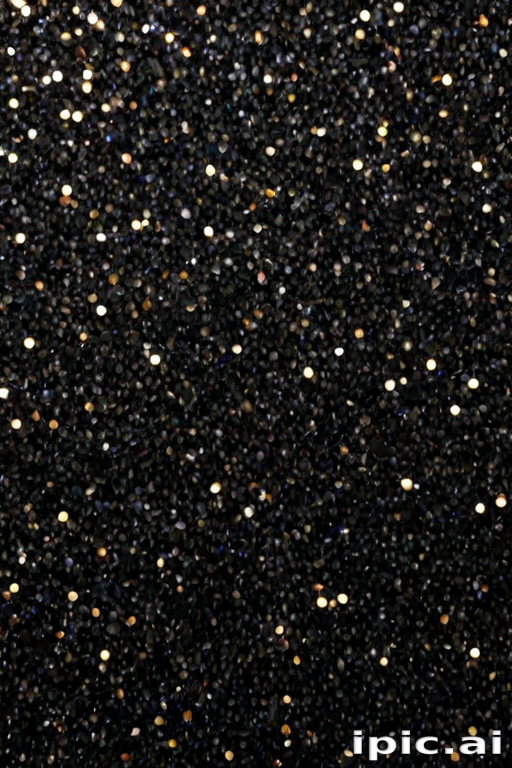 glitter background black