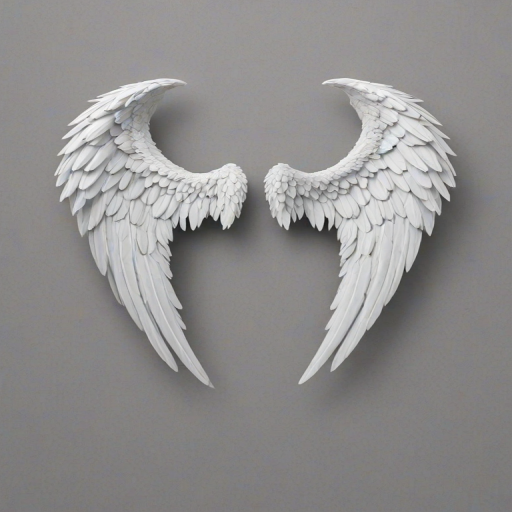 realistic angel wings png