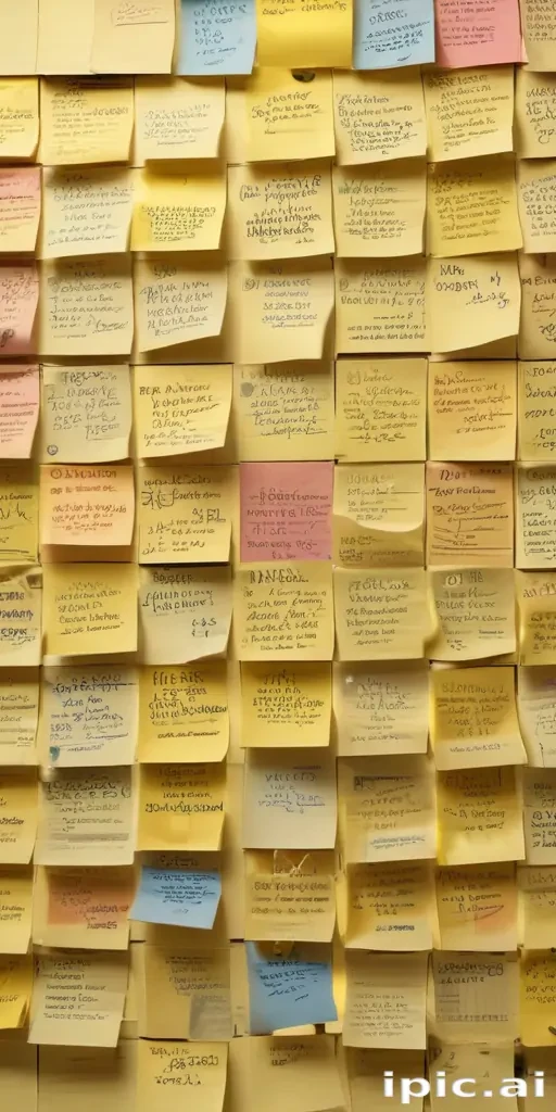 sticky note background