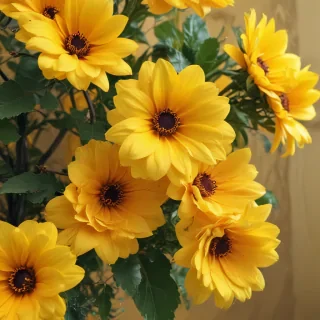 yellow aesthetic background