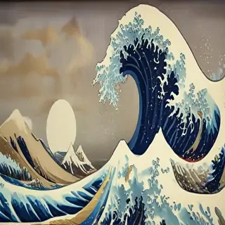 the great wave off kanagawa
