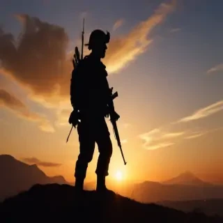soldier silhouette png