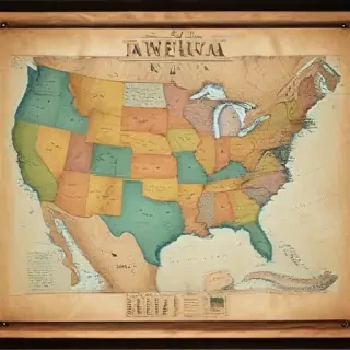 map of america