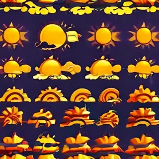 cartoon sun png