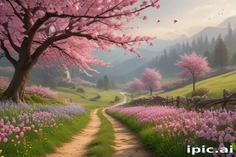 spring aesthetic desktop wallpaper