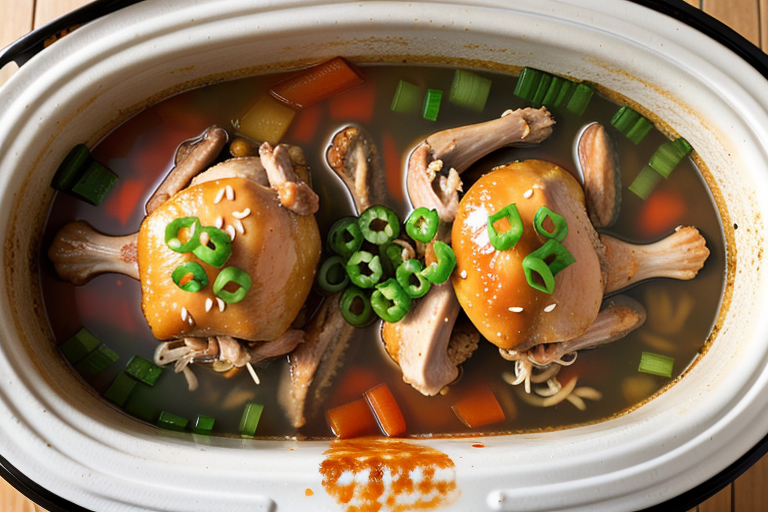 huli huli chicken crock pot
