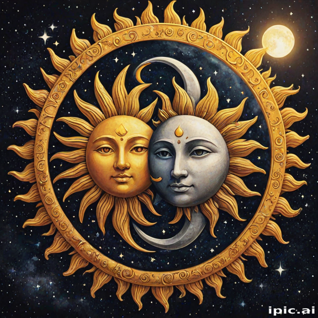 sun and moon
