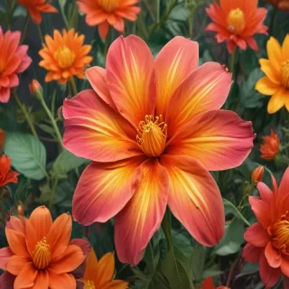 flower cartoon png