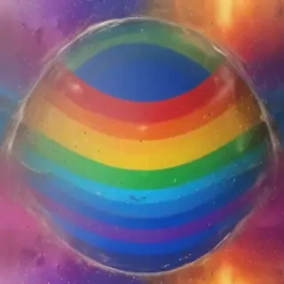 rainbow transparent
