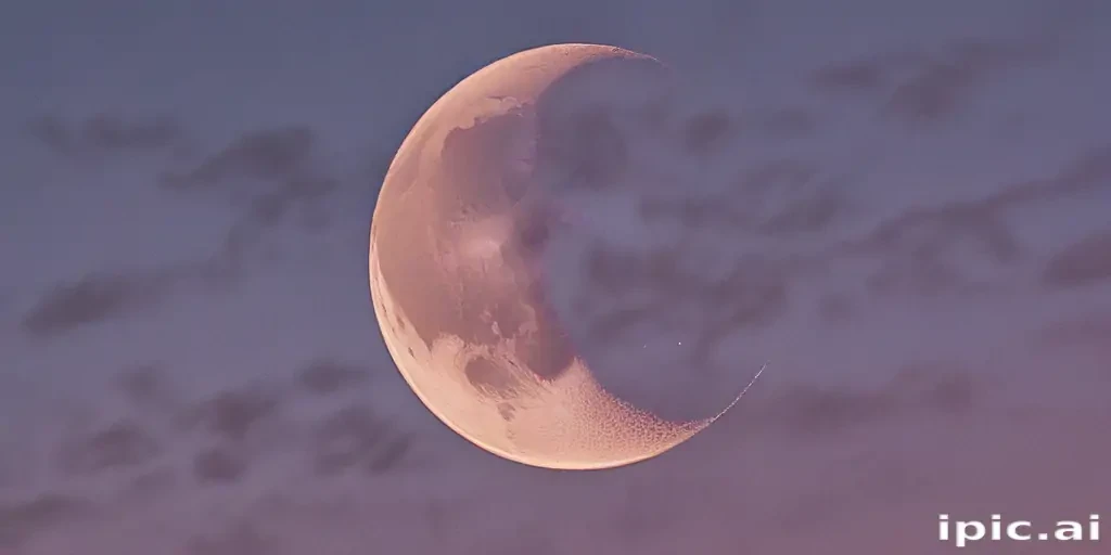 aesthetic crescent moon