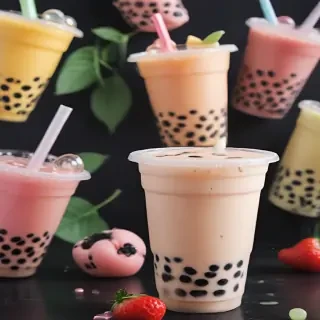 bubble tea wallpaper