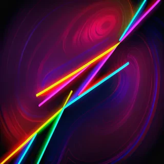 neon colorful background