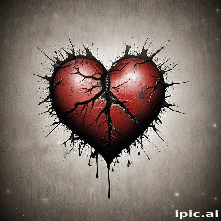 heart broken wallpaper