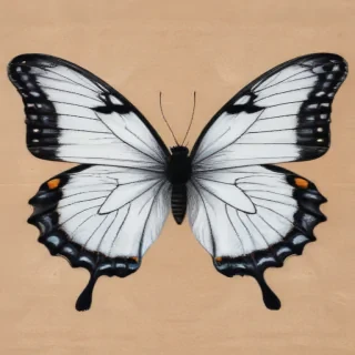 picture of a butterfly drawing