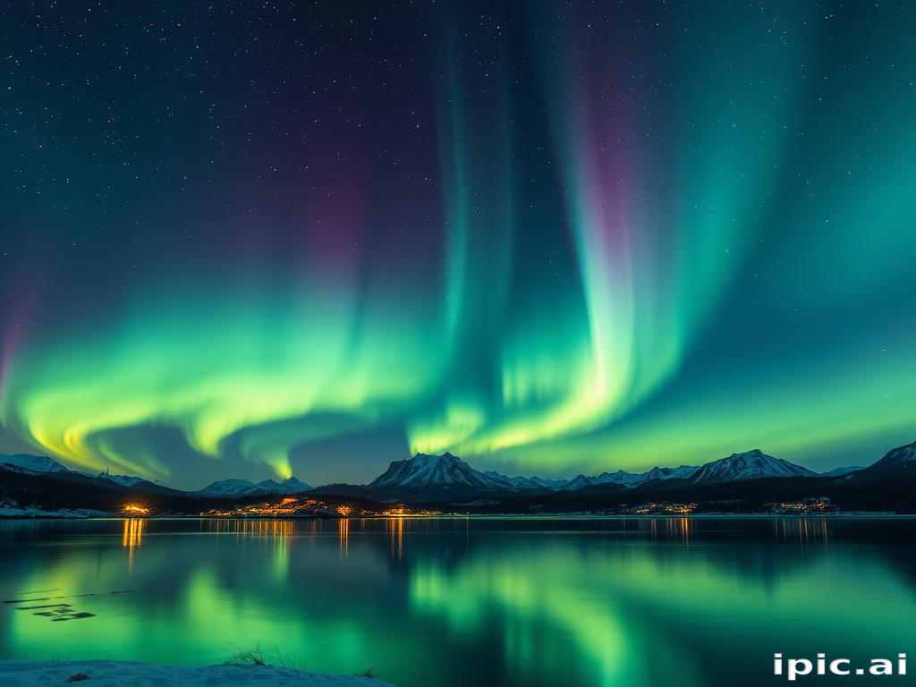 northern lights png