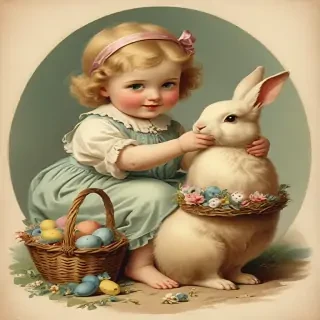 easter vintage images