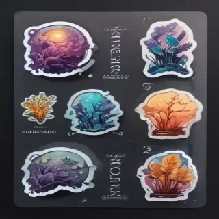 aesthetic transparent stickers