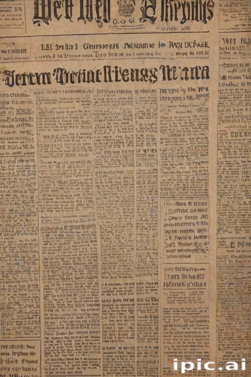 old newspaper background