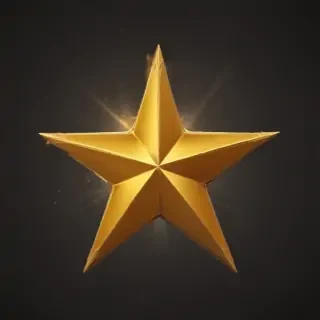 golden star png