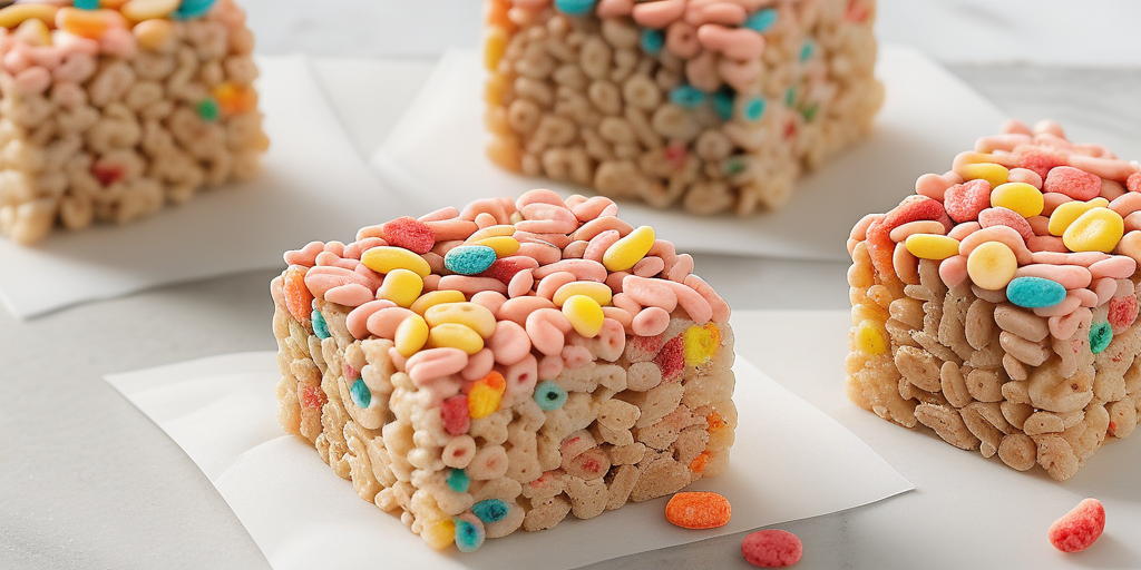 fruity pebbles rice krispie treats