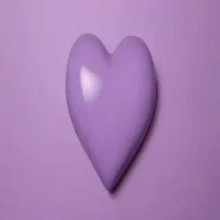 aesthetic purple heart
